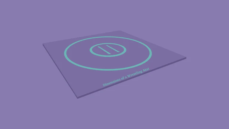 Dimensions of a Wrestling Mat