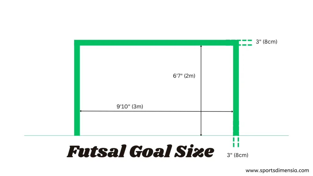 Futsal Goal Size